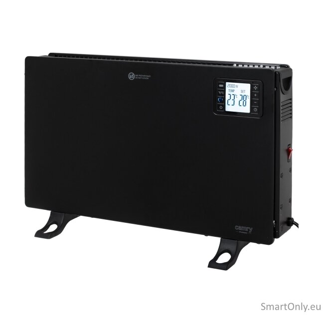 Camry Fan Heater with Remote Control | CR 7739 | Convection Heater | 2000 W | Number of power levels 3 (750W/1250W/2000W) | Black 11 Camry Fan Heater with Remote Control | CR 7739 | Convection Heater | 2000 W | Number of power levels 3 (750W/1250W/2000W) | Black 11