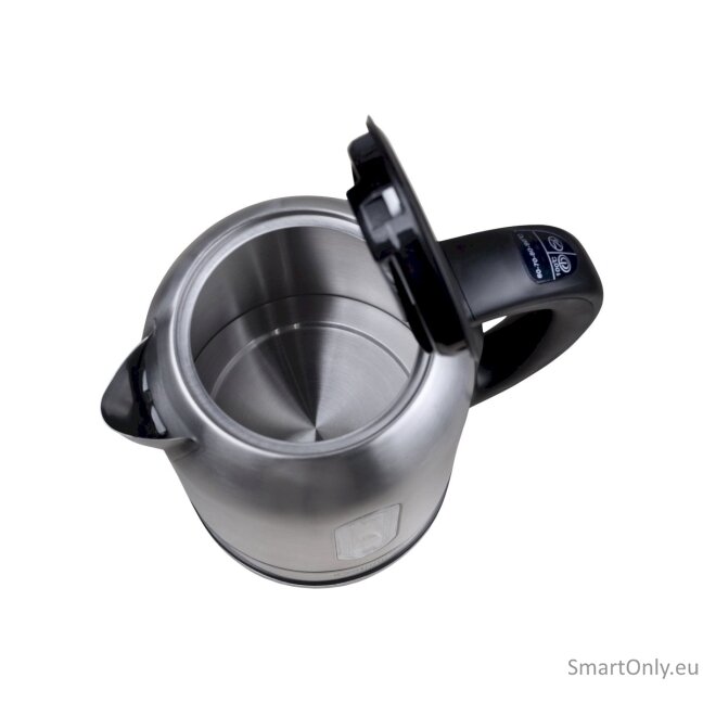 Camry Kettle CR 1253 With electronic control 2200 W 1.7 L Stainless steel 360° rotational base Stainless steel 8 Camry Kettle CR 1253 With electronic control 2200 W 1.7 L Stainless steel 360° rotational base Stainless steel 8