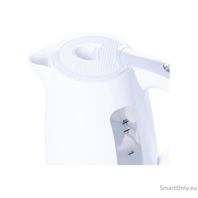 Camry | Kettle | CR 1255 | Standard | 2200 W | 1.7 L | Plastic | 360° rotational base | White 3 Camry | Kettle | CR 1255 | Standard | 2200 W | 1.7 L | Plastic | 360° rotational base | White 3