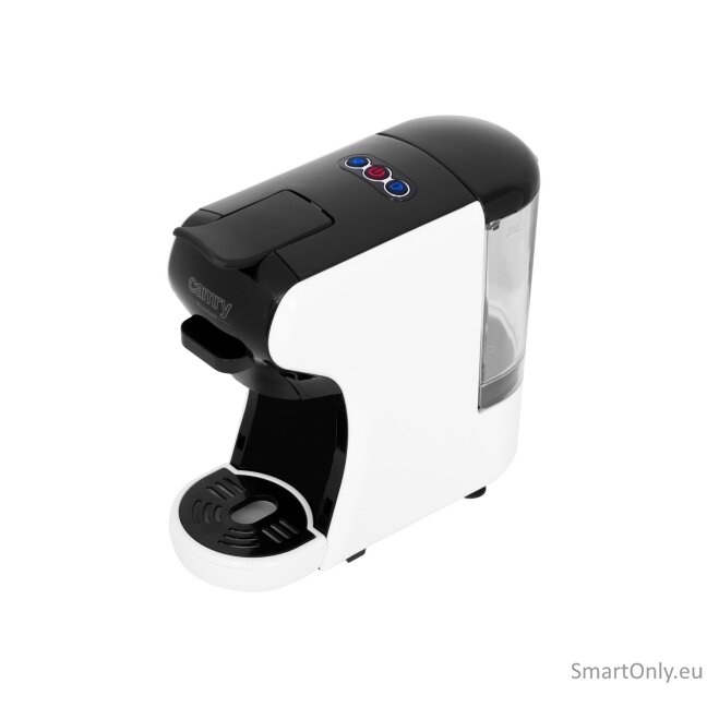 Camry | Multi-capsule Espresso machine | CR 4414 | Pump pressure 19 bar | Ground/Capsule | 1450 W | White/Black 8