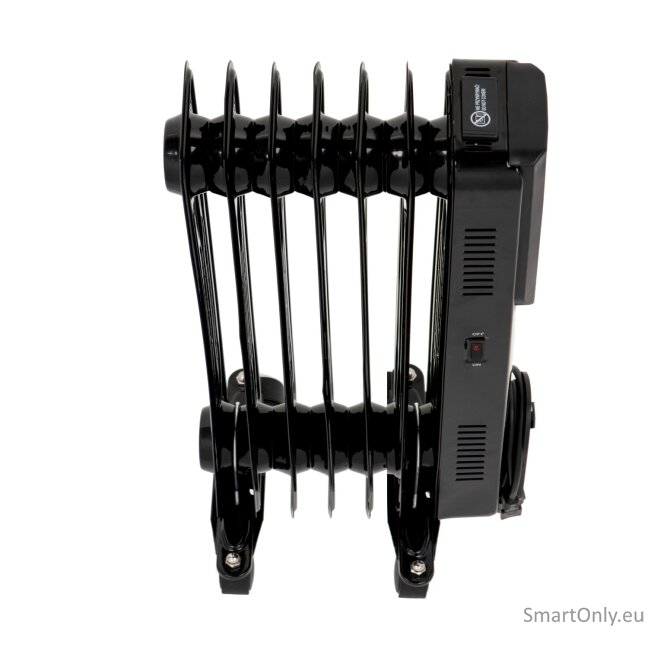 Camry | Oil-Filled Radiator with Remote Control | CR 7812 | Oil Filled Radiator | 1500 W | Number of power levels 3 | Black 3