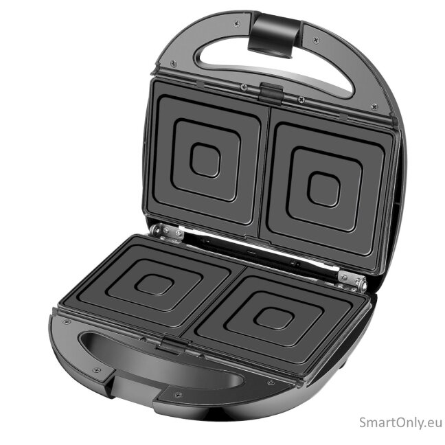 Camry Sandwich maker 6 in 1 CR 3057 1200 W Number of plates 6 Black/Silver 4 Camry Sandwich maker 6 in 1 CR 3057 1200 W Number of plates 6 Black/Silver 4