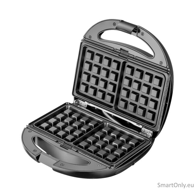 Camry Sandwich maker 6 in 1 CR 3057 1200 W Number of plates 6 Black/Silver 5 Camry Sandwich maker 6 in 1 CR 3057 1200 W Number of plates 6 Black/Silver 5