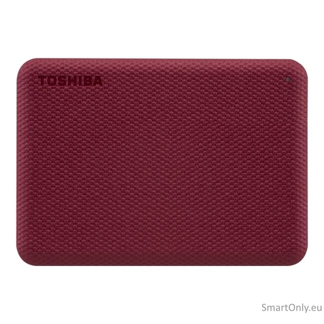 Canvio Advance | HDTCA40ER3CA | 4000 GB | 2.5 " | USB 3.2 Gen1 | Red 1