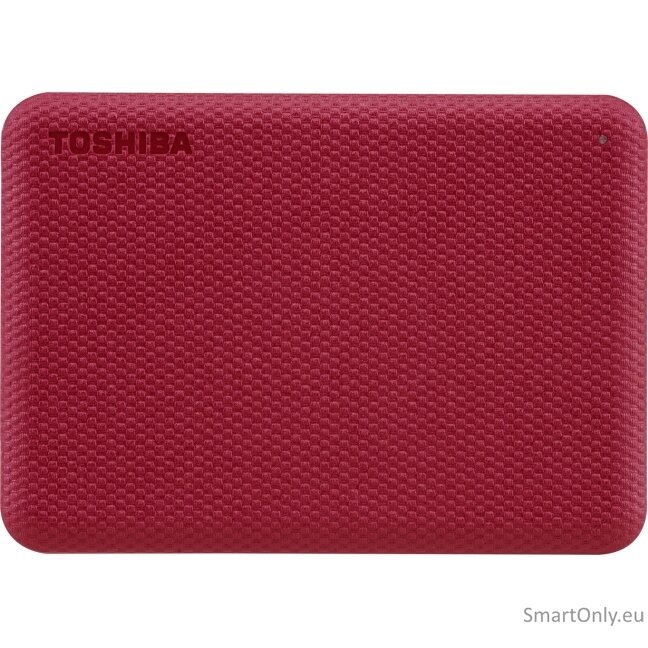 Canvio Advance | HDTCA40ER3CA | 4000 GB | 2.5 " | USB 3.2 Gen1 | Red