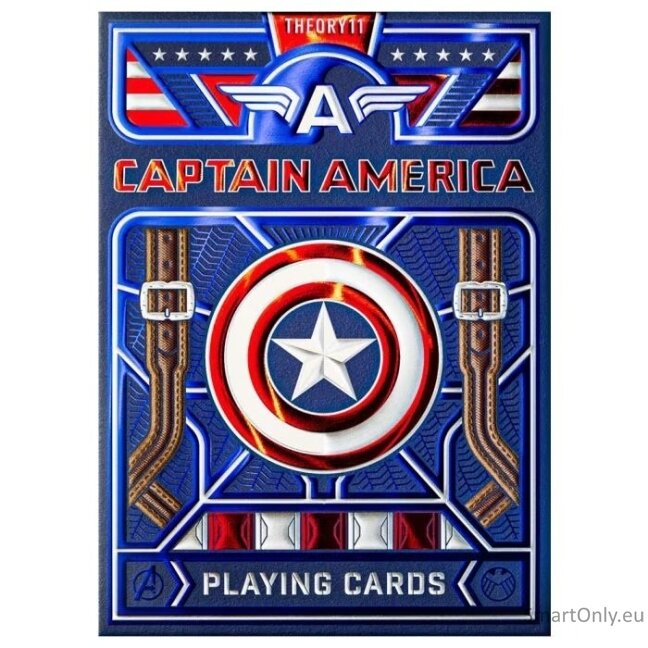 Captain America žaidimo kortos Theory11 1 Captain America žaidimo kortos Theory11 1