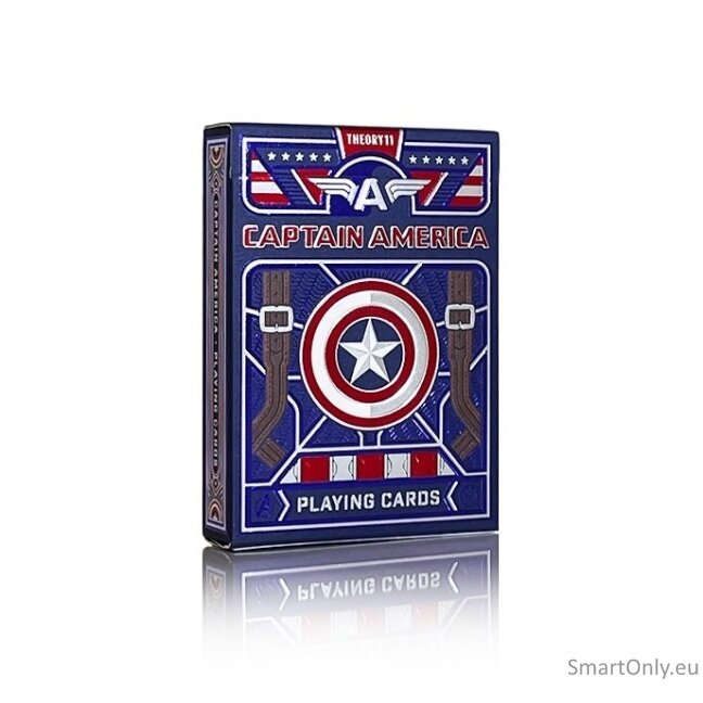 Captain America žaidimo kortos Theory11 4 Captain America žaidimo kortos Theory11 4