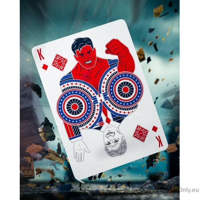 Captain America žaidimo kortos Theory11 5 Captain America žaidimo kortos Theory11 5