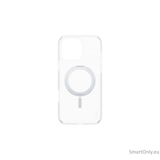 CARE by PanzerGlass Case Feature Silver Kickstand & MagSafe iPhone 16 Pro Max | CARE 3 CARE by PanzerGlass Case Feature Silver Kickstand & MagSafe iPhone 16 Pro Max | CARE 3