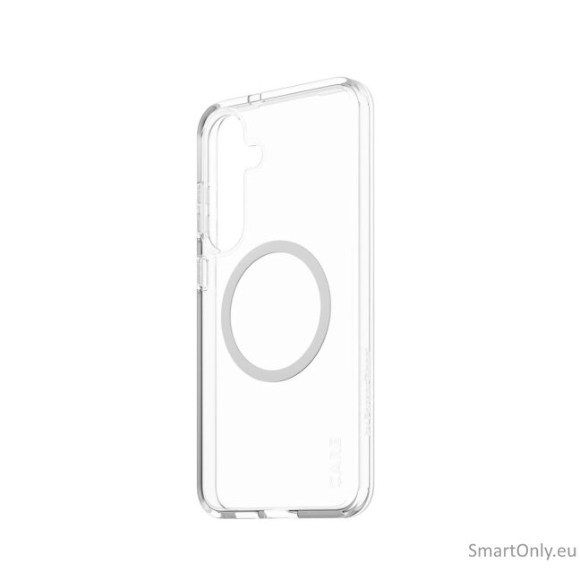 CARE by PanzerGlass Flagship Case Transparent Urban Combat w. White Qi Compatible Samsung Galaxy S25 | CARE CARE by PanzerGlass Flagship Case Transparent Urban Combat w. White Qi Compatible Samsung Galaxy S25 | CARE