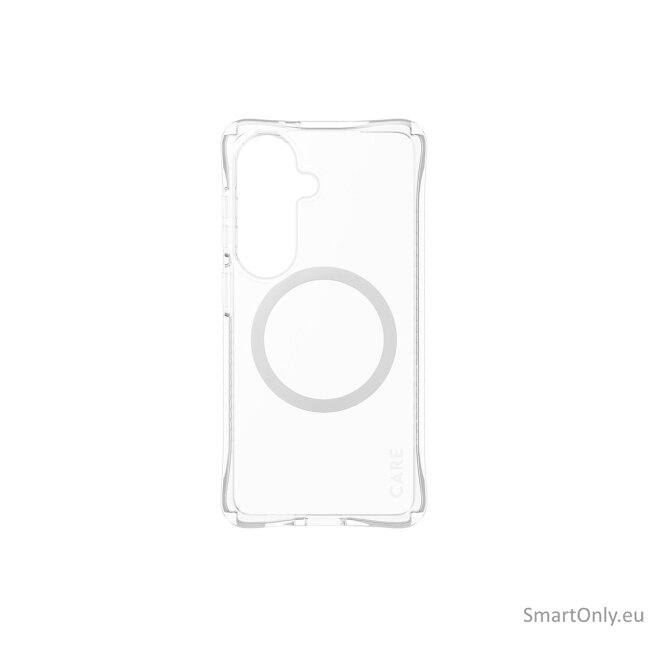 CARE by PanzerGlass Samba Case Transparent w. White Qi Samsung New Galaxy S26 | PanzerGlass 2 CARE by PanzerGlass Samba Case Transparent w. White Qi Samsung New Galaxy S26 | PanzerGlass 2