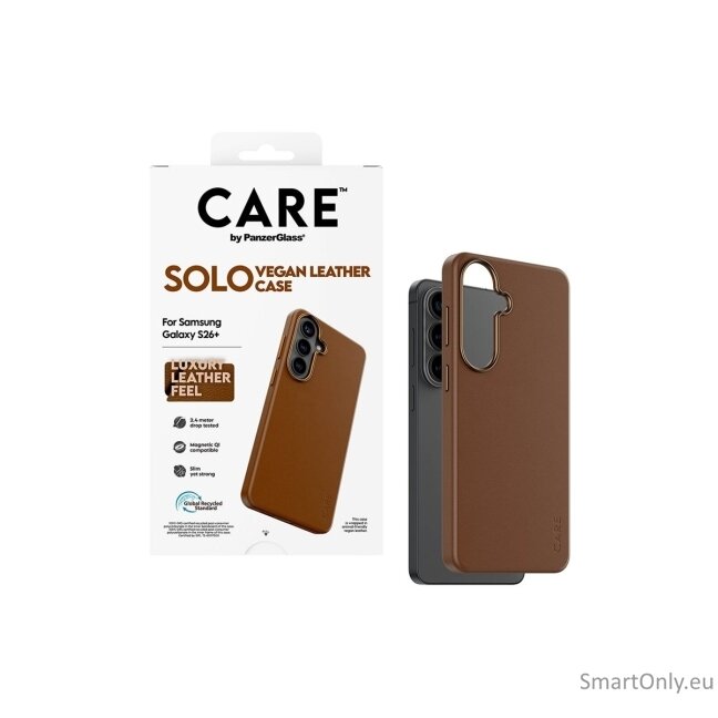CARE by PanzerGlass Solo Case Brown Samsung New Galaxy S26 Plus | PanzerGlass 1 CARE by PanzerGlass Solo Case Brown Samsung New Galaxy S26 Plus | PanzerGlass 1