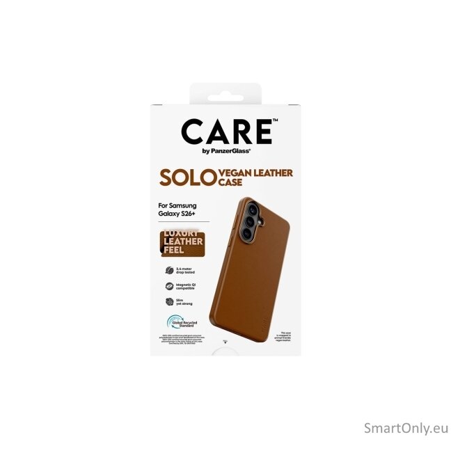 CARE by PanzerGlass Solo Case Brown Samsung New Galaxy S26 Plus | PanzerGlass 5