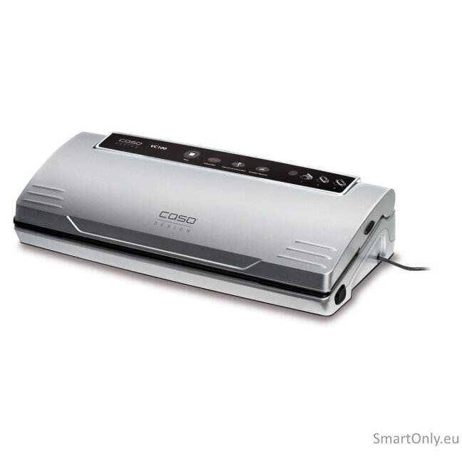 Caso | Bar Vacuum sealer | VC 100 | Power 120 W | Temperature control | Silver 1 Caso | Bar Vacuum sealer | VC 100 | Power 120 W | Temperature control | Silver 1