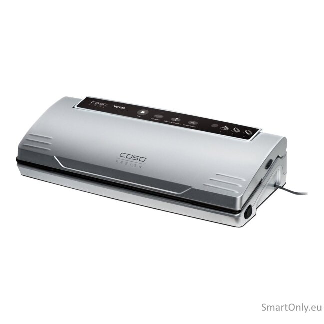 Caso | Bar Vacuum sealer | VC 100 | Power 120 W | Temperature control | Silver 4 Caso | Bar Vacuum sealer | VC 100 | Power 120 W | Temperature control | Silver 4