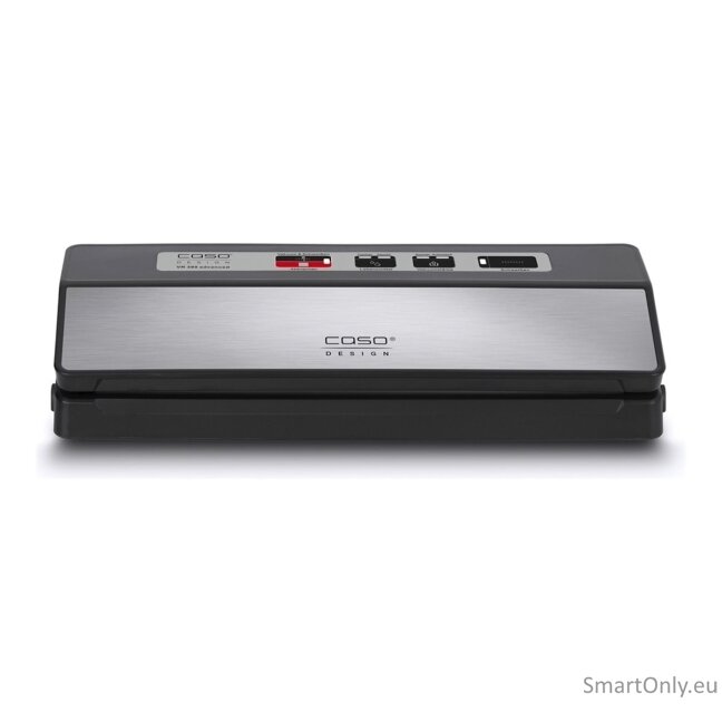 Caso | Bar Vacuum sealer | VR 390 advanced | Power 110 W | Temperature control | Black/Stainless steel 5 Caso | Bar Vacuum sealer | VR 390 advanced | Power 110 W | Temperature control | Black/Stainless steel 5