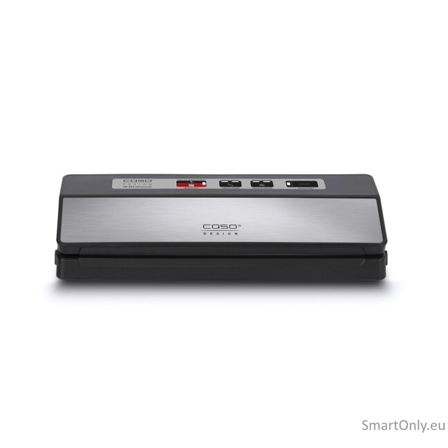 Caso | Bar Vacuum sealer | VR 390 advanced | Power 110 W | Temperature control | Black/Stainless steel 1 Caso | Bar Vacuum sealer | VR 390 advanced | Power 110 W | Temperature control | Black/Stainless steel 1