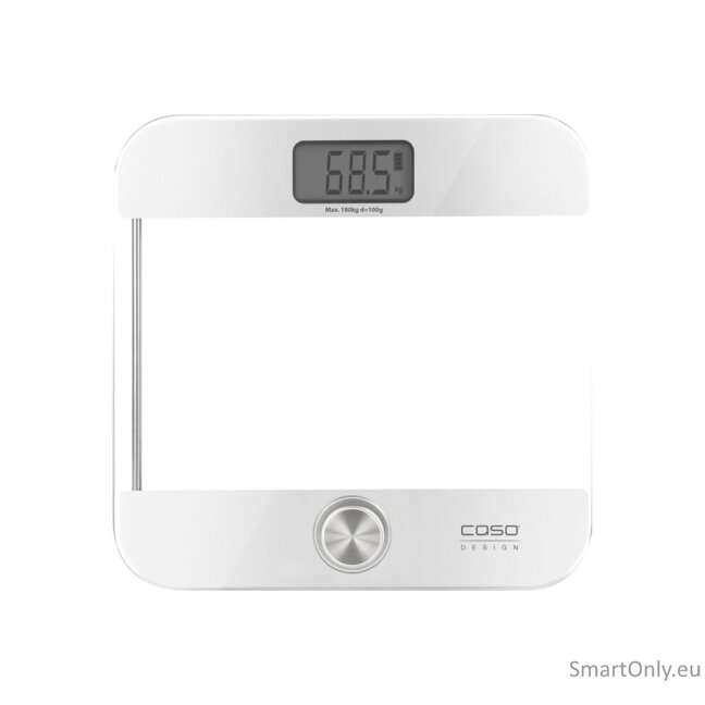 Caso Body Energy Ecostyle personal scale 3416 Maximum weight (capacity) 180 kg Accuracy 100 g White/Grey 5 Caso Body Energy Ecostyle personal scale 3416 Maximum weight (capacity) 180 kg Accuracy 100 g White/Grey 5