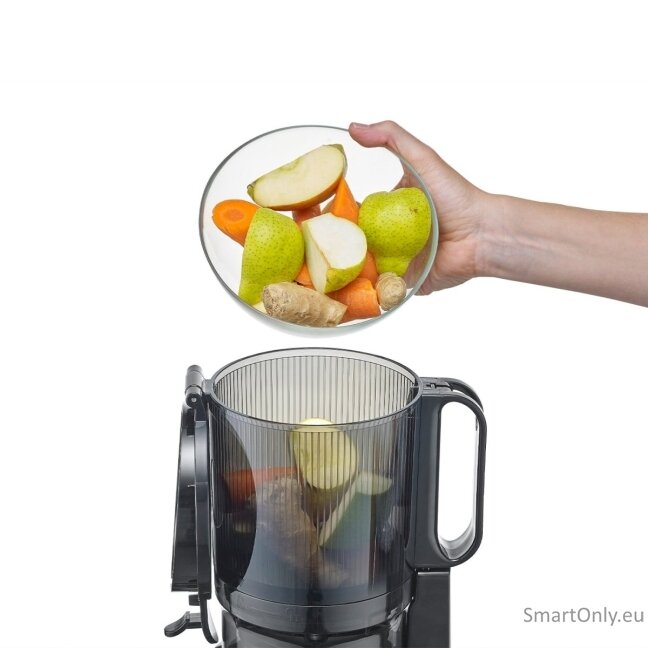 Caso | Design Slow Juicer | SJW 600 XL | Type Slow Juicer | Black | 250 W | Number of speeds 1 | 40 RPM 5 Caso | Design Slow Juicer | SJW 600 XL | Type Slow Juicer | Black | 250 W | Number of speeds 1 | 40 RPM 5