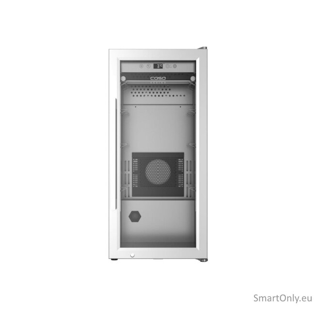 Caso | Dry aging cabinet with compressor technology | DryAged Master 63 | Energy efficiency class Not apply | Free standing | Bottles capacity Not apply | Cooling type  Compressor technology | Stainless steel 1