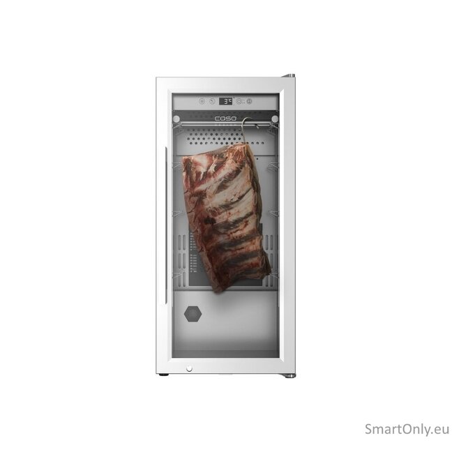 Caso | Dry aging cabinet with compressor technology | DryAged Master 63 | Energy efficiency class Not apply | Free standing | Bottles capacity Not apply | Cooling type  Compressor technology | Stainless steel 4
