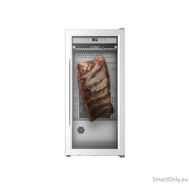 Caso | Dry aging cabinet with compressor technology | DryAged Master 63 | Energy efficiency class Not apply | Free standing | Bottles capacity Not apply | Cooling type Compressor technology | Stainless steel Caso | Dry aging cabinet with compressor technology | DryAged Master 63 | Energy efficiency class Not apply | Free standing | Bottles capacity Not apply | Cooling type Compressor technology | Stainless steel