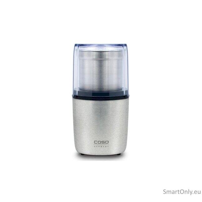 Caso | Electric coffee grinder | 1830 | 200 W W | Lid safety switch | Number of cups 8 pc(s) | Stainless steel Caso | Electric coffee grinder | 1830 | 200 W W | Lid safety switch | Number of cups 8 pc(s) | Stainless steel