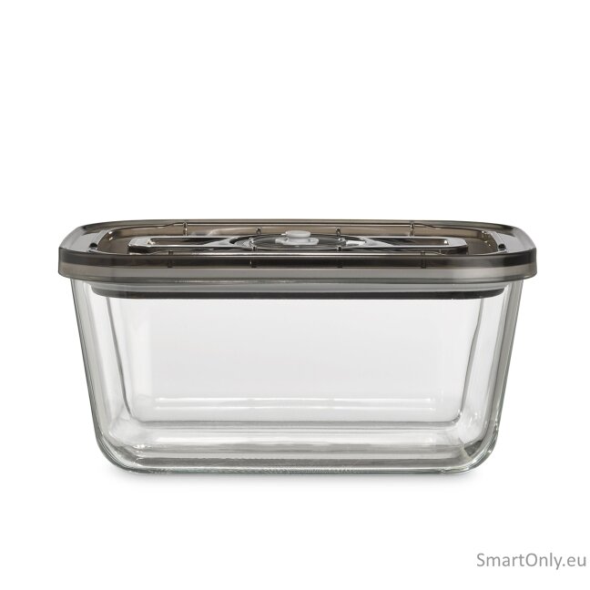 Caso | Glass Vacuum Container with Plastic Lid | VacuBoxx Eco L | Transparent 2 Caso | Glass Vacuum Container with Plastic Lid | VacuBoxx Eco L | Transparent 2