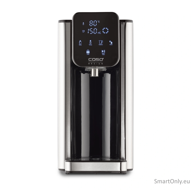 Caso HW 666 Inox | Turbo Hot Water Dispenser | Electric | 2200-2600 W | 2.7 L | Plastic/Stainless Steel | Stainless steel/Black