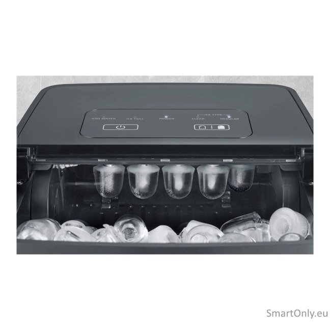Caso Ice Cube Maker | Clear Ice Advanced | Power 130 W | Capacity 1.5 L | Matt Black 14
