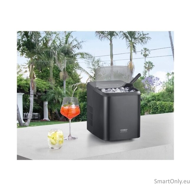 Caso Ice Cube Maker | Clear Ice Advanced | Power 130 W | Capacity 1.5 L | Matt Black 15
