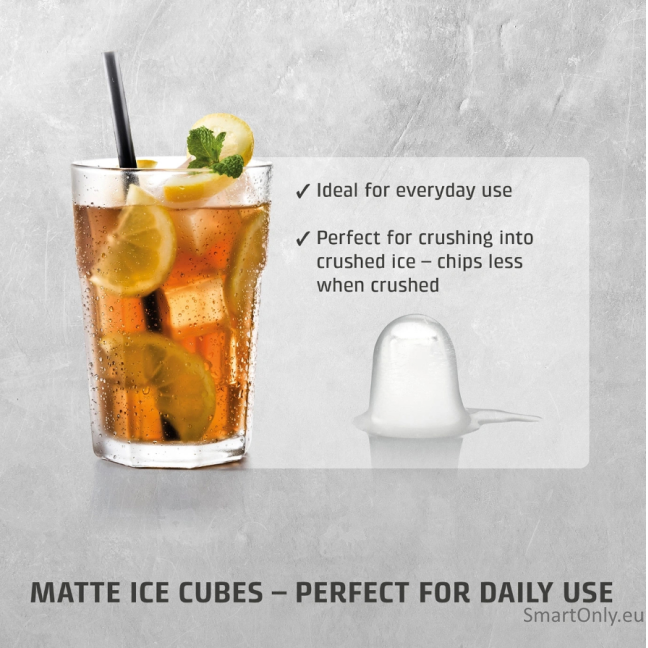 Caso Ice Cube Maker | Clear Ice Advanced | Power 130 W | Capacity 1.5 L | Matt Black 4