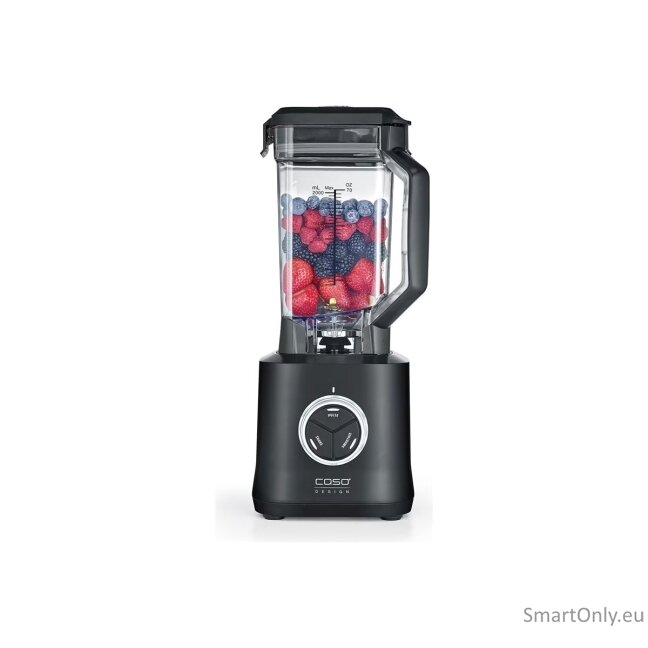 Caso Power Blender | B 2000 | Tabletop | 2000 W | Jar material Tritan | Jar capacity 2 L | Ice crushing | Black 9 Caso Power Blender | B 2000 | Tabletop | 2000 W | Jar material Tritan | Jar capacity 2 L | Ice crushing | Black 9