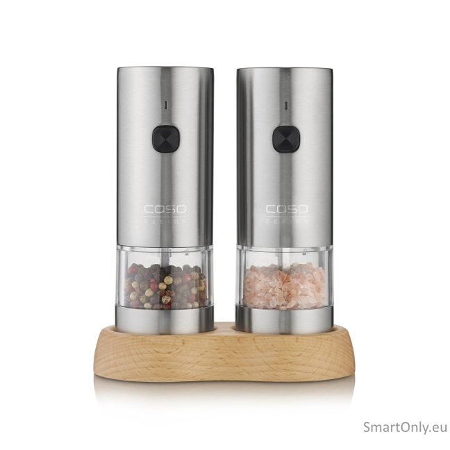 Caso Salt and Pepper Grinder | SpiceDuo | Electric | Housing material Stainless steel | Lithium 2
