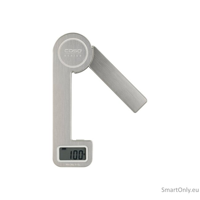 Caso | Scales | KitchenEcostyle | Maximum weight (capacity) 5 kg | Graduation 1 g | Display type LCD | Stainless steel 7 Caso | Scales | KitchenEcostyle | Maximum weight (capacity) 5 kg | Graduation 1 g | Display type LCD | Stainless steel 7
