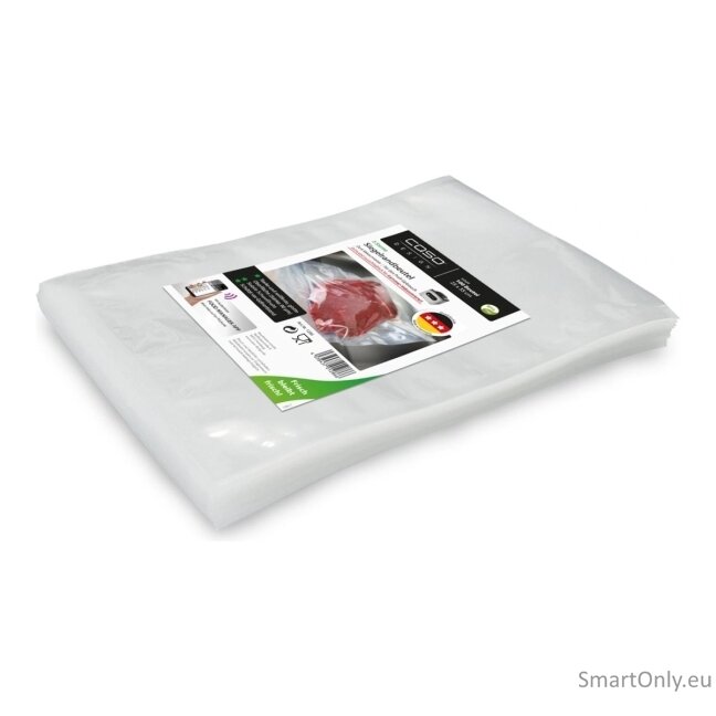 Caso | Sealed edge bags | 01286 | 100 bags | Dimensions (W x L) 25 x 35 cm 2 Caso | Sealed edge bags | 01286 | 100 bags | Dimensions (W x L) 25 x 35 cm 2