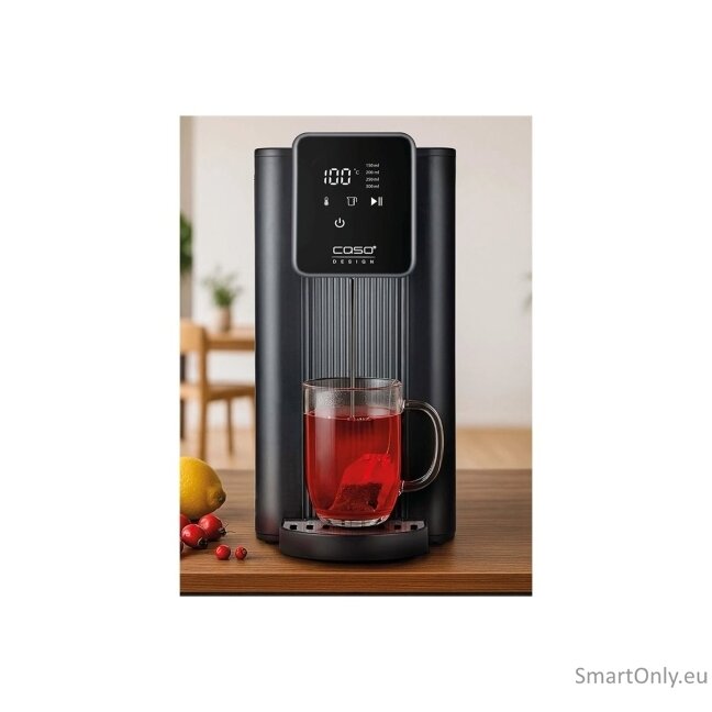 Caso | Turbo Hot Water Dispenser | HW 616 | Water Dispenser | 2600 W | 2.5 L | Plastic/Stainless Steel | Black/Stainless Steel 13