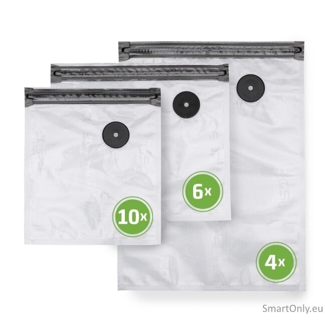 Caso | Vacu ZIP-Bags Set | 01243 | Transparent Caso | Vacu ZIP-Bags Set | 01243 | Transparent