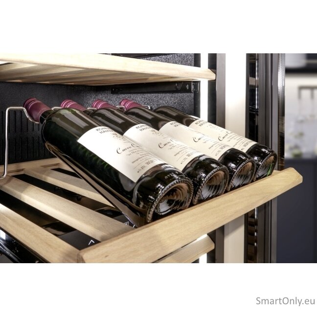 Caso | Wine Cooler | WineDeluxe WD 41 | Energy efficiency class F | Built-in | Bottles capacity 41 | Black 2 Caso | Wine Cooler | WineDeluxe WD 41 | Energy efficiency class F | Built-in | Bottles capacity 41 | Black 2