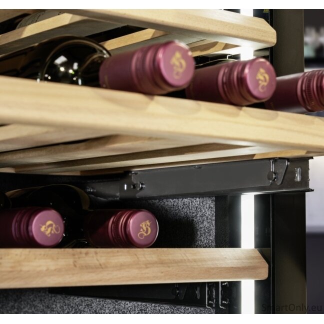 Caso | Wine Cooler | WineDeluxe WD 41 | Energy efficiency class F | Built-in | Bottles capacity 41 | Black 4 Caso | Wine Cooler | WineDeluxe WD 41 | Energy efficiency class F | Built-in | Bottles capacity 41 | Black 4