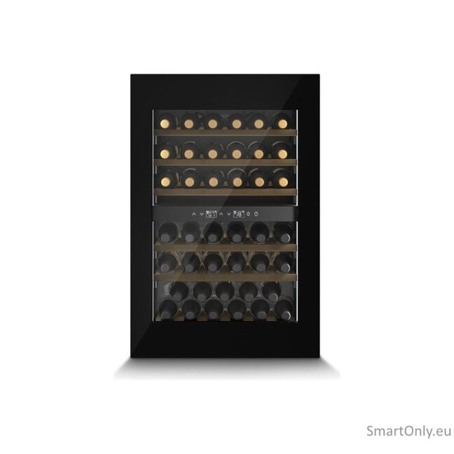 Caso | Wine Cooler | WineDeluxe WD 41 | Energy efficiency class F | Built-in | Bottles capacity 41 | Black 7 Caso | Wine Cooler | WineDeluxe WD 41 | Energy efficiency class F | Built-in | Bottles capacity 41 | Black 7
