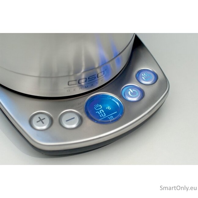 Caso WK 2200 With electronic control 2200 W 1.7 L Stainless steel 360° rotational base Stainless steel 1