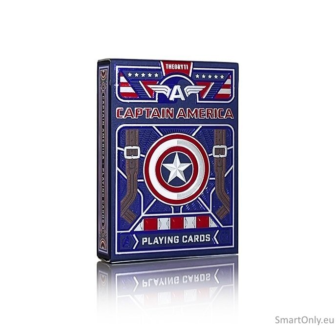 Captain America žaidimo kortos Theory11 4 Captain America žaidimo kortos Theory11 4