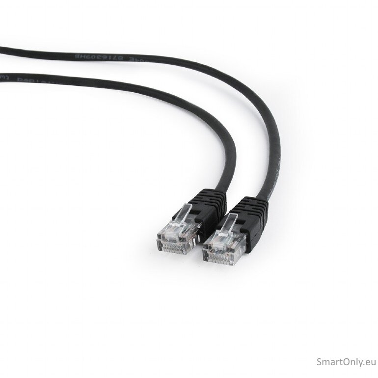 Cablexpert | Patch cord | UTP | Black RJ45 | RJ45 1 Cablexpert | Patch cord | UTP | Black RJ45 | RJ45 1