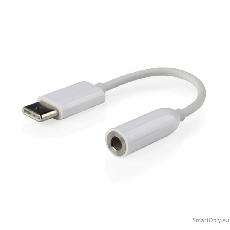 Cablexpert | USB type-C plug to stereo 3.5 mm audio adapter cable, White | A-CM-3.5F-01 2