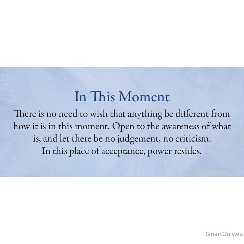 Calming Inspirations Mini Oracle kortos Blue Angel 3 Calming Inspirations Mini Oracle kortos Blue Angel 3