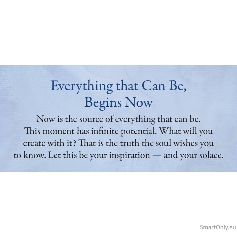 Calming Inspirations Mini Oracle kortos Blue Angel 5