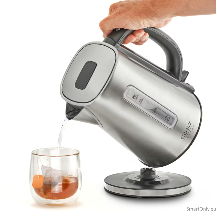 Caso Kettle | Classico WK | Electric | 2200 W | 1.7 L | Stainless steel | 360° rotational base | Stainless Steel 4 Caso Kettle | Classico WK | Electric | 2200 W | 1.7 L | Stainless steel | 360° rotational base | Stainless Steel 4