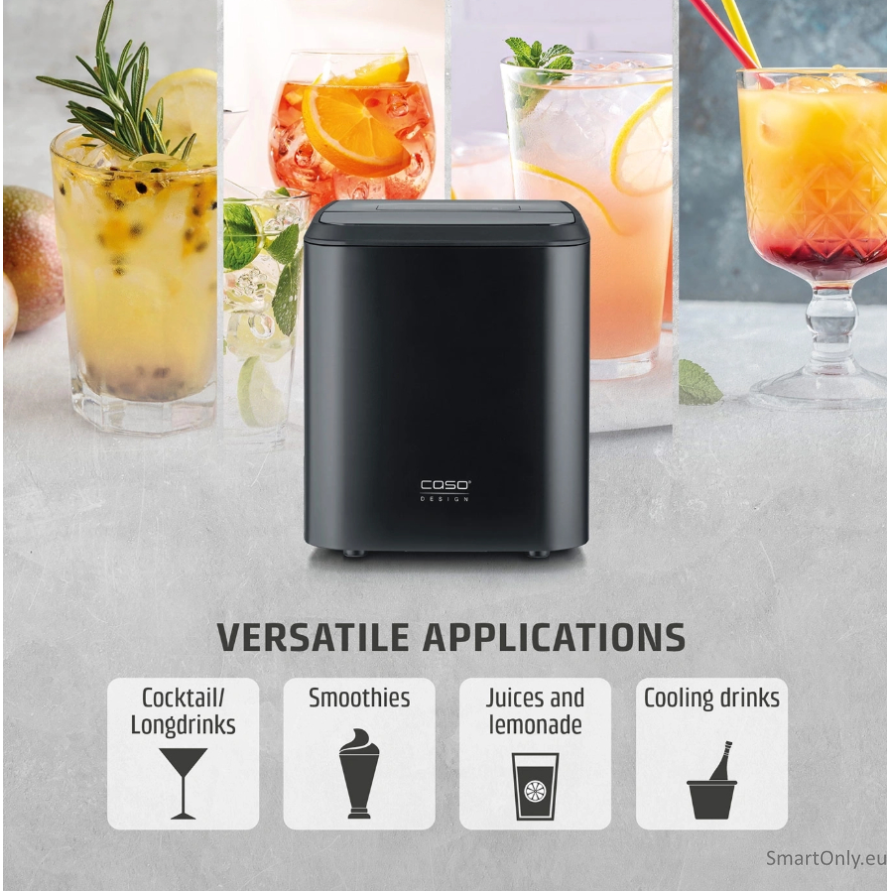 Caso Ice Cube Maker | Clear Ice Advanced | Power 130 W | Capacity 1.5 L | Matt Black 7