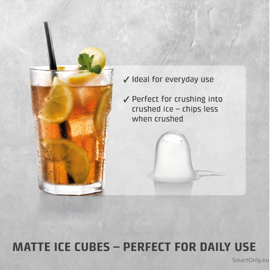 Caso Ice Cube Maker | Clear Ice Advanced | Power 130 W | Capacity 1.5 L | Matt Black 4